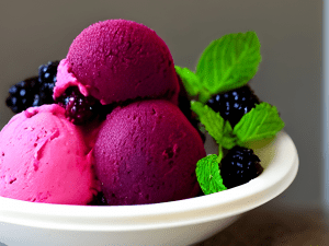 Mulberry Sorbet