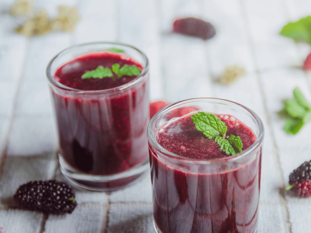 Mulberry Smoothie | Passion Gardens